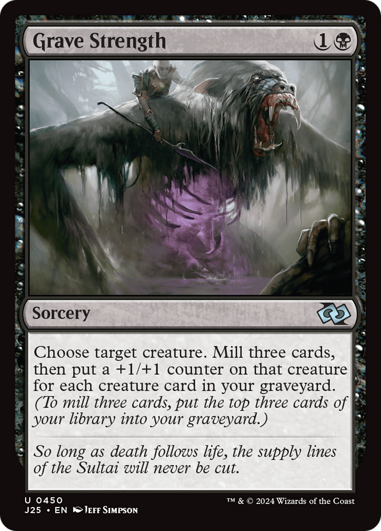 Grave Strength [Foundations Jumpstart] | Local Legends