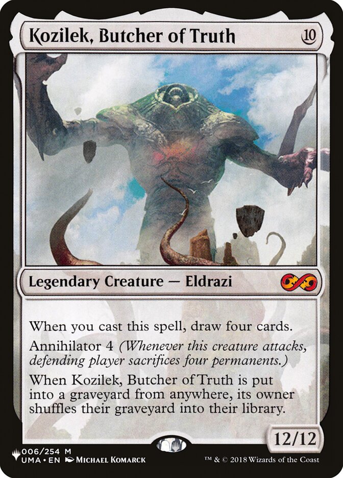 Kozilek, Butcher of Truth [The List] | Golgari Games