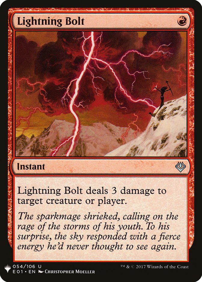 Lightning Bolt [Mystery Booster] | Local Legends