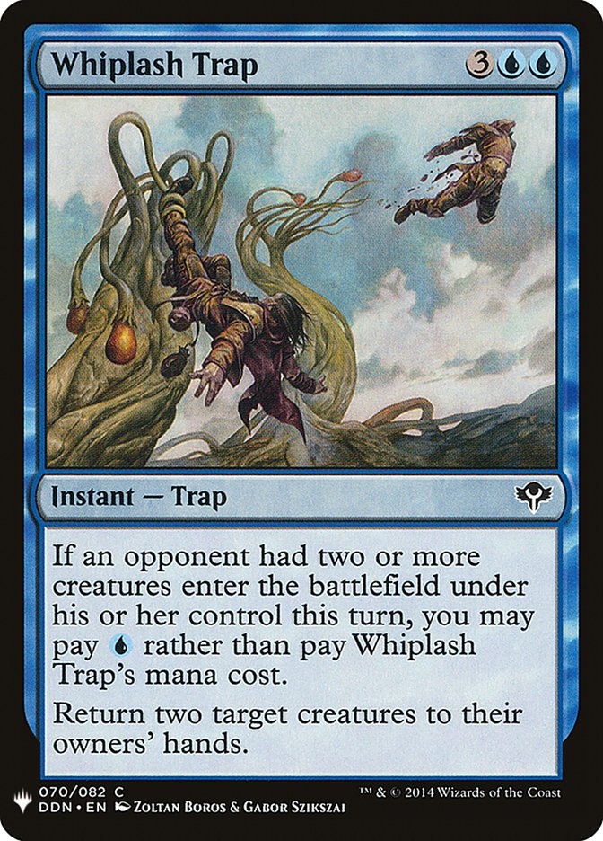Whiplash Trap [Mystery Booster] | Local Legends
