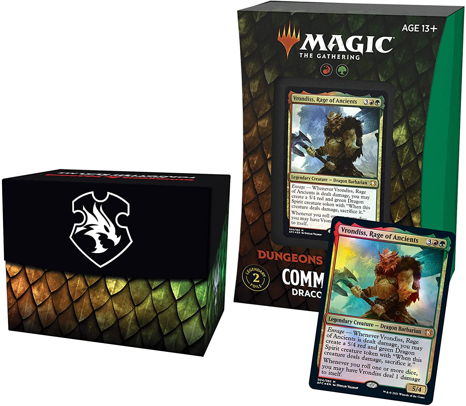 Dungeons & Dragons: Adventures in the Forgotten Realms - Commander Deck (Draconic Rage) | Local Legends