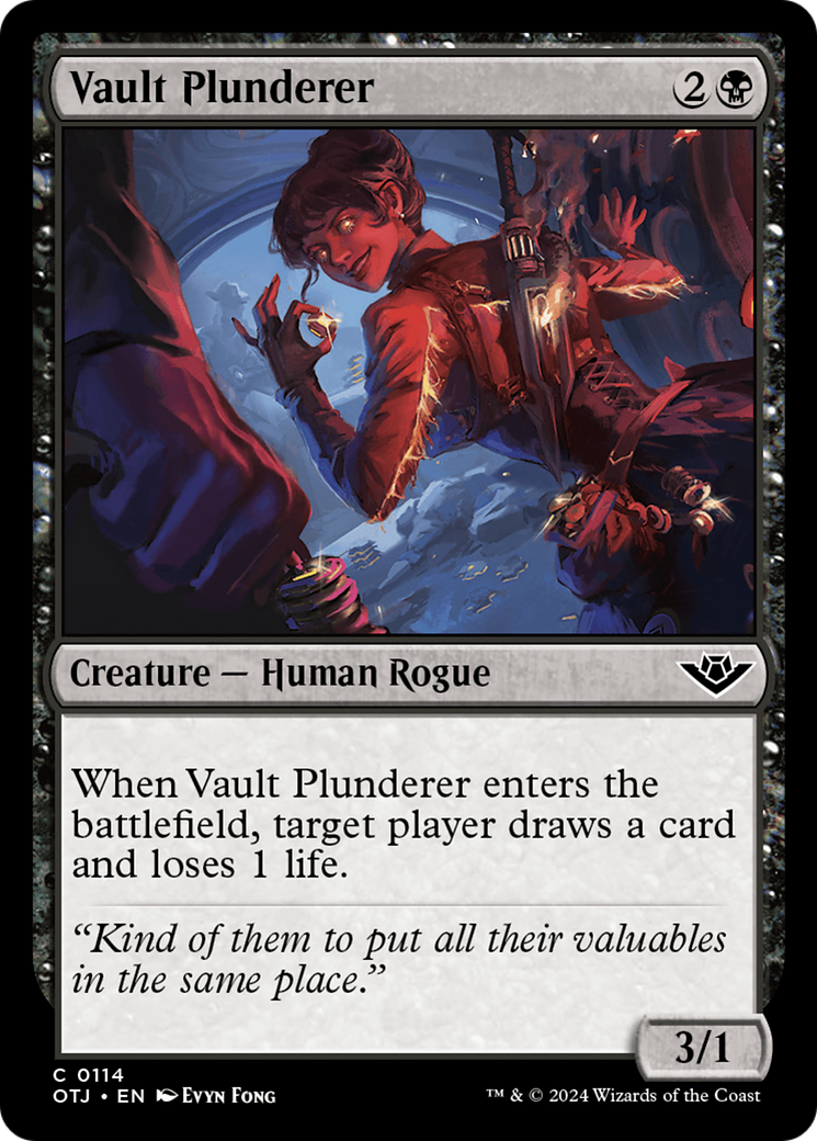 Vault Plunderer [Outlaws of Thunder Junction] | Golgari Games