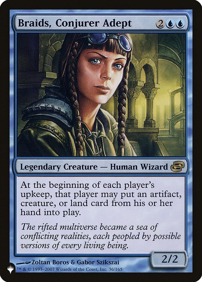 Braids, Conjurer Adept [The List] | Local Legends