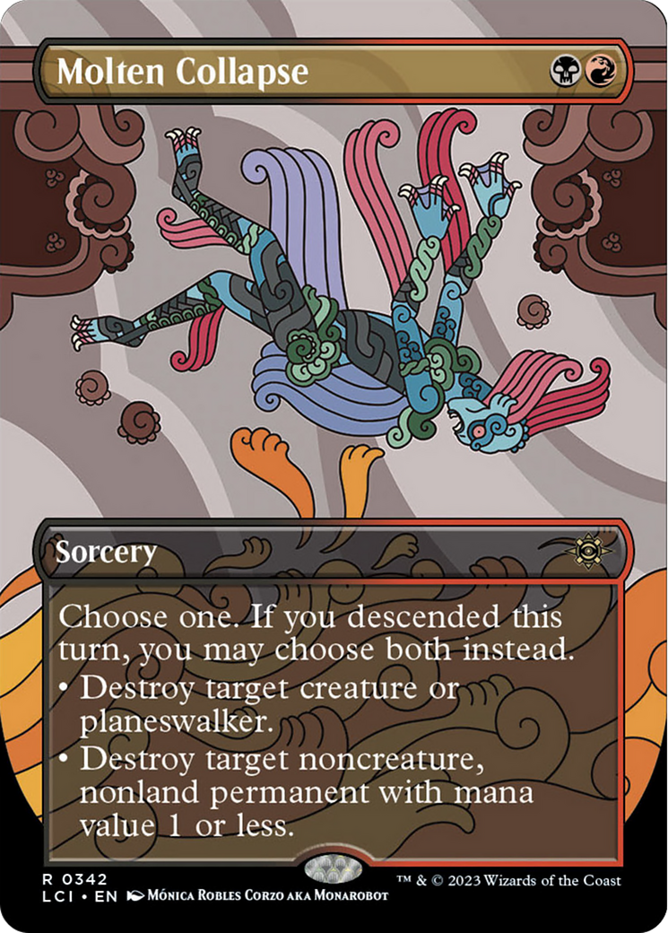Molten Collapse (Borderless) [The Lost Caverns of Ixalan] | Local Legends