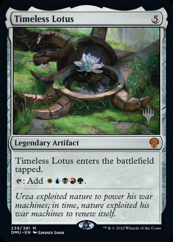 Timeless Lotus (Promo Pack) [Dominaria United Promos] | Golgari Games