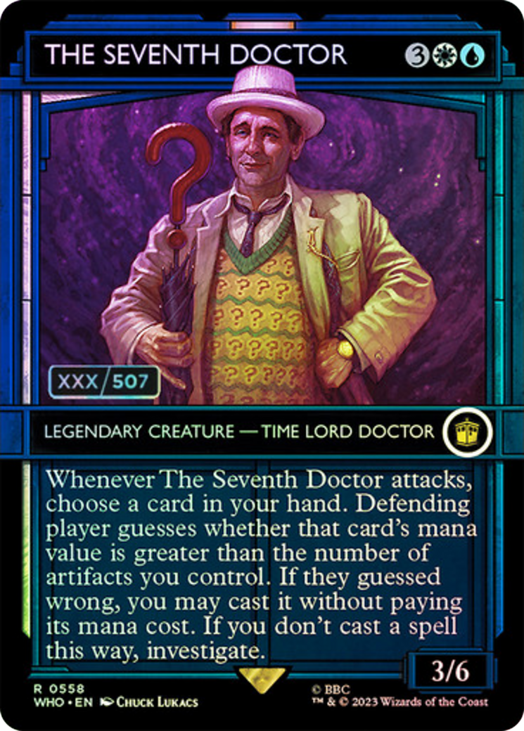 The Seventh Doctor (Serial Numbered) [Doctor Who] | Golgari Games