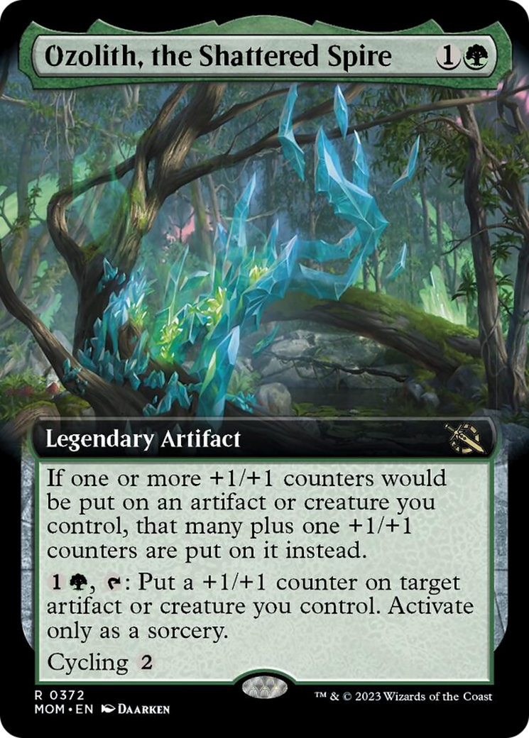 Ozolith, the Shattered Spire (Extended Art) [March of the Machine] | Golgari Games