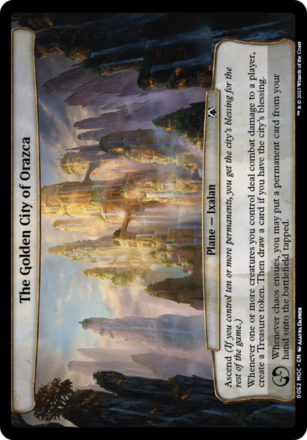 The Golden City of Orazca [March of the Machine Commander] | Golgari Games