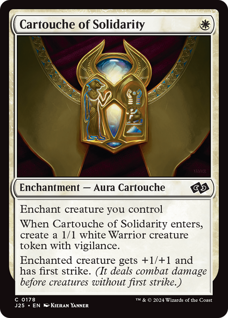 Cartouche of Solidarity [Foundations Jumpstart] | Local Legends