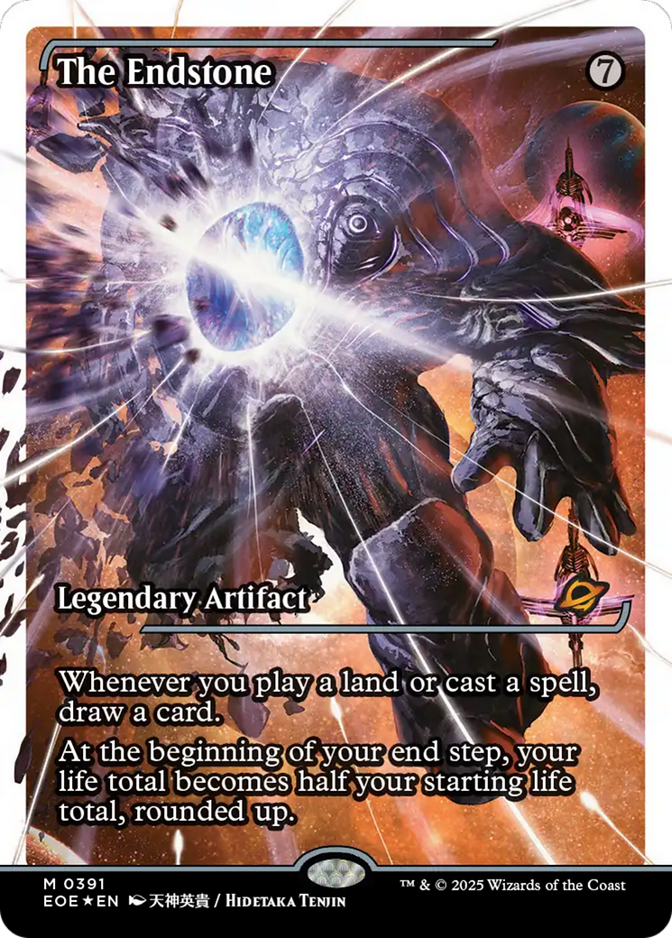 The Endstone (Showcase) (Fracture Foil) [Edge of Eternities] | Local Legends
