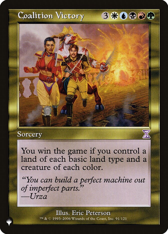 Coalition Victory [The List] | Local Legends