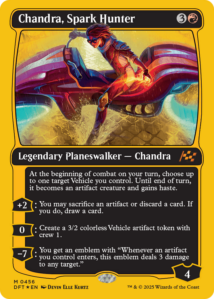 Chandra, Spark Hunter (First-Place Foil) [Aetherdrift] | Local Legends