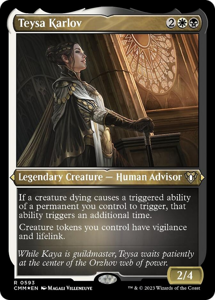 Teysa Karlov (Foil Etched) [Commander Masters] | Local Legends