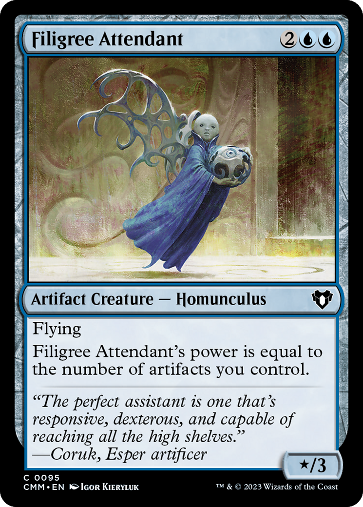 Filigree Attendant [Commander Masters] | Golgari Games