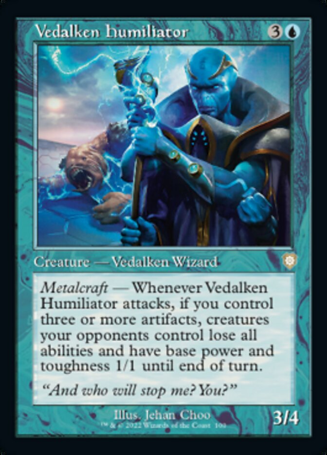 Vedalken Humiliator (Retro) [The Brothers' War Commander] | Local Legends