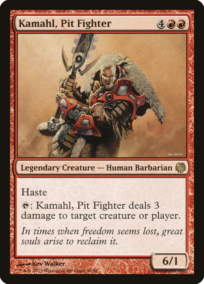 Kamahl, Pit Fighter [Duel Decks: Heroes vs. Monsters] | Golgari Games