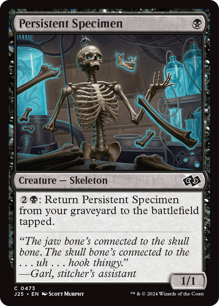 Persistent Specimen [Foundations Jumpstart] | Local Legends