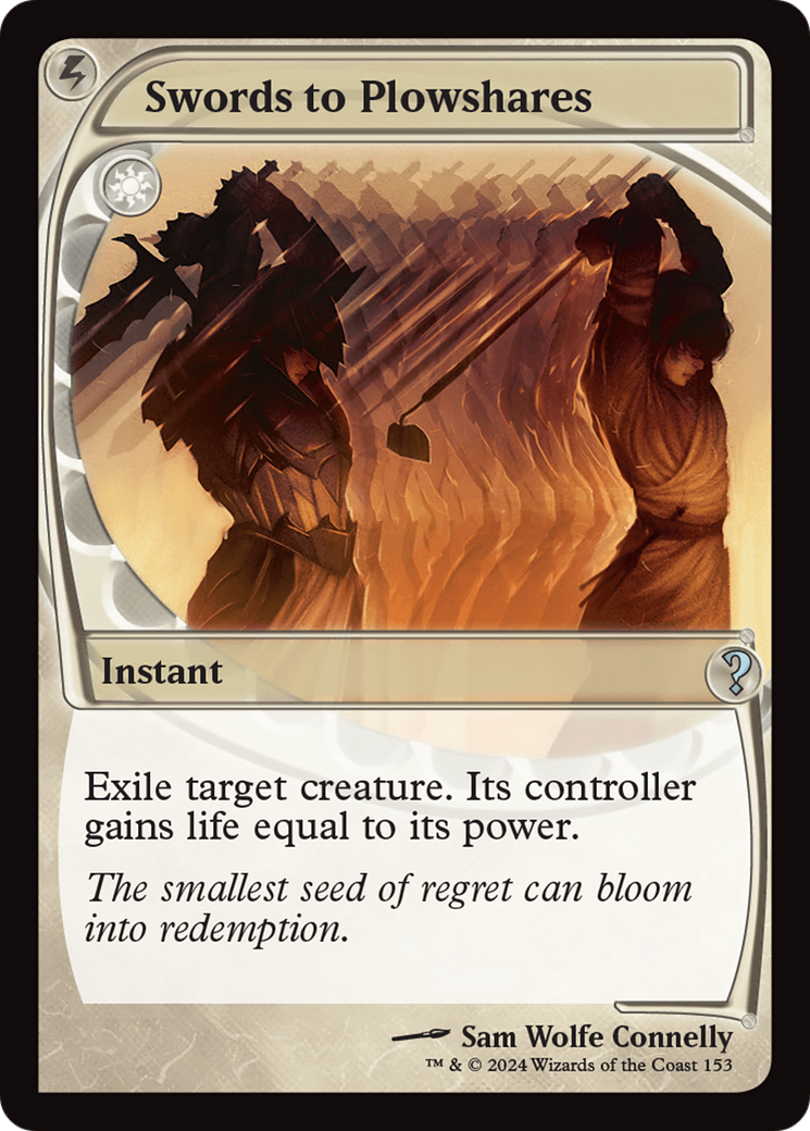 Swords to Plowshares (Future Sight) [Mystery Booster 2] | Local Legends