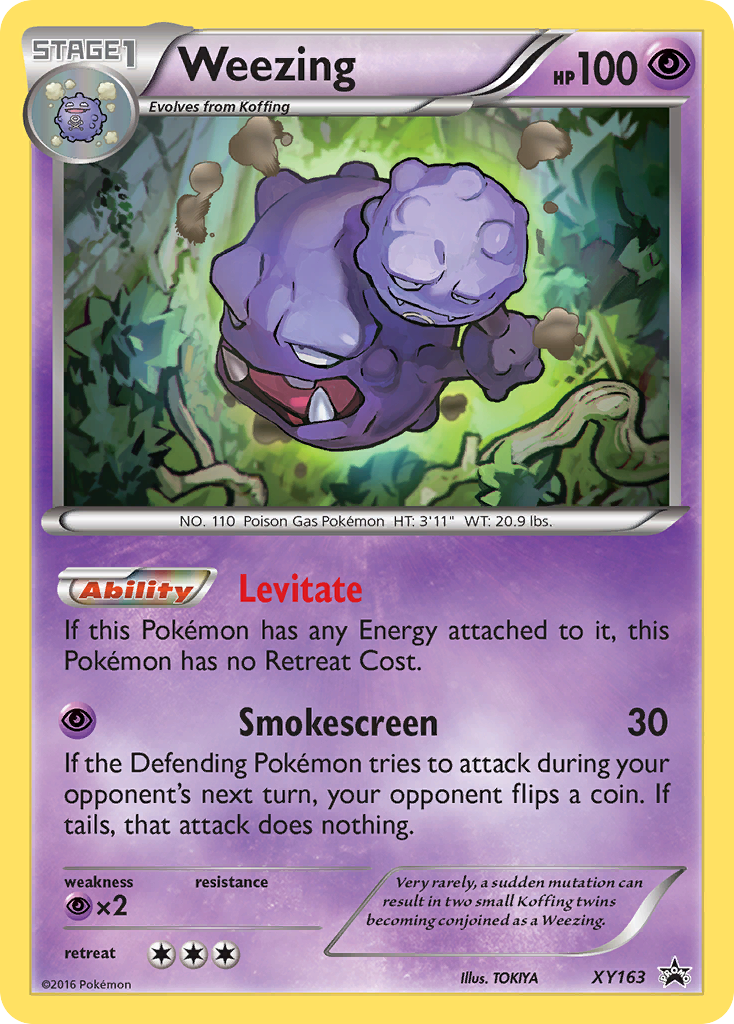 Weezing (XY163) [XY: Black Star Promos] | Golgari Games