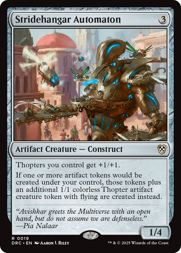 Stridehangar Automaton [Aetherdrift Commander] | Local Legends