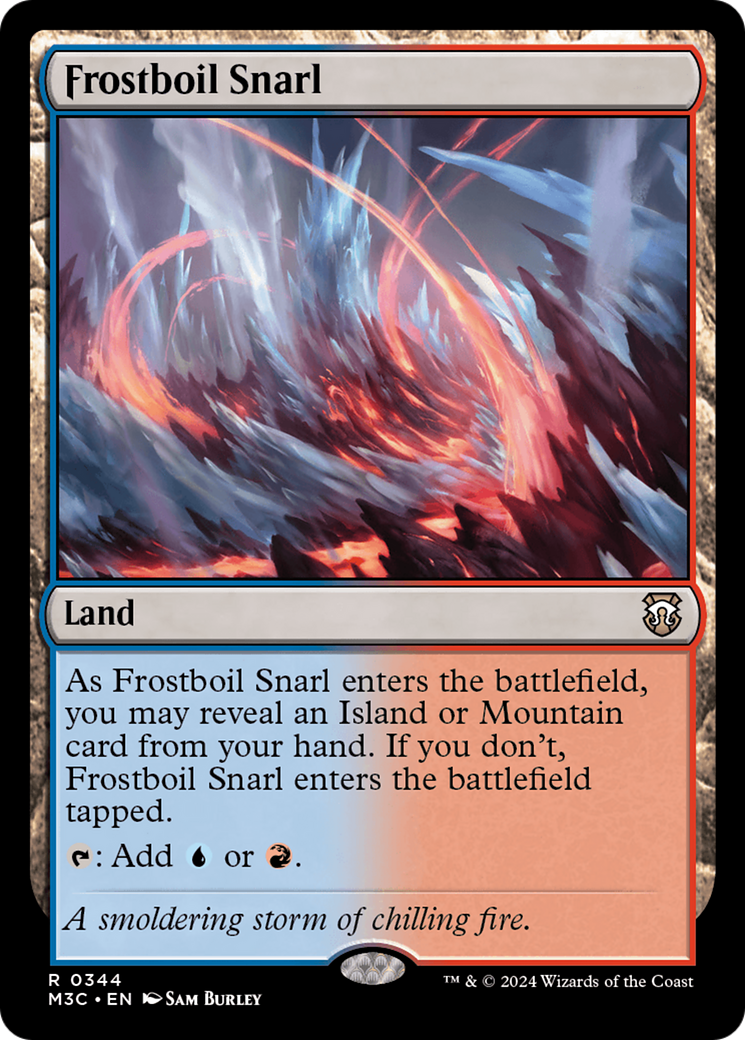 Frostboil Snarl (Ripple Foil) [Modern Horizons 3 Commander] | Local Legends