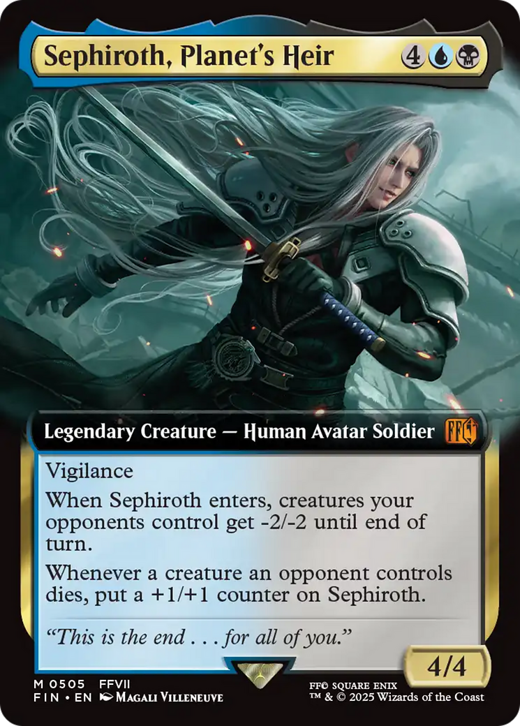 Sephiroth, Planet's Heir (Extended Art) [FINAL FANTASY] | Local Legends