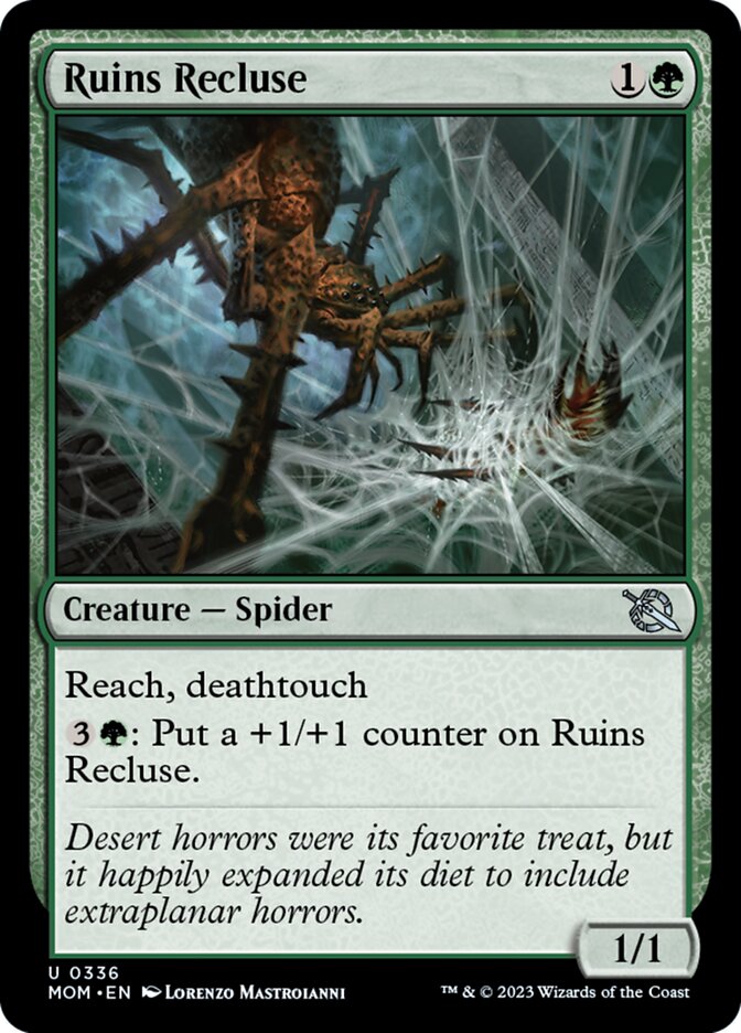 Ruins Recluse [March of the Machine] | Golgari Games