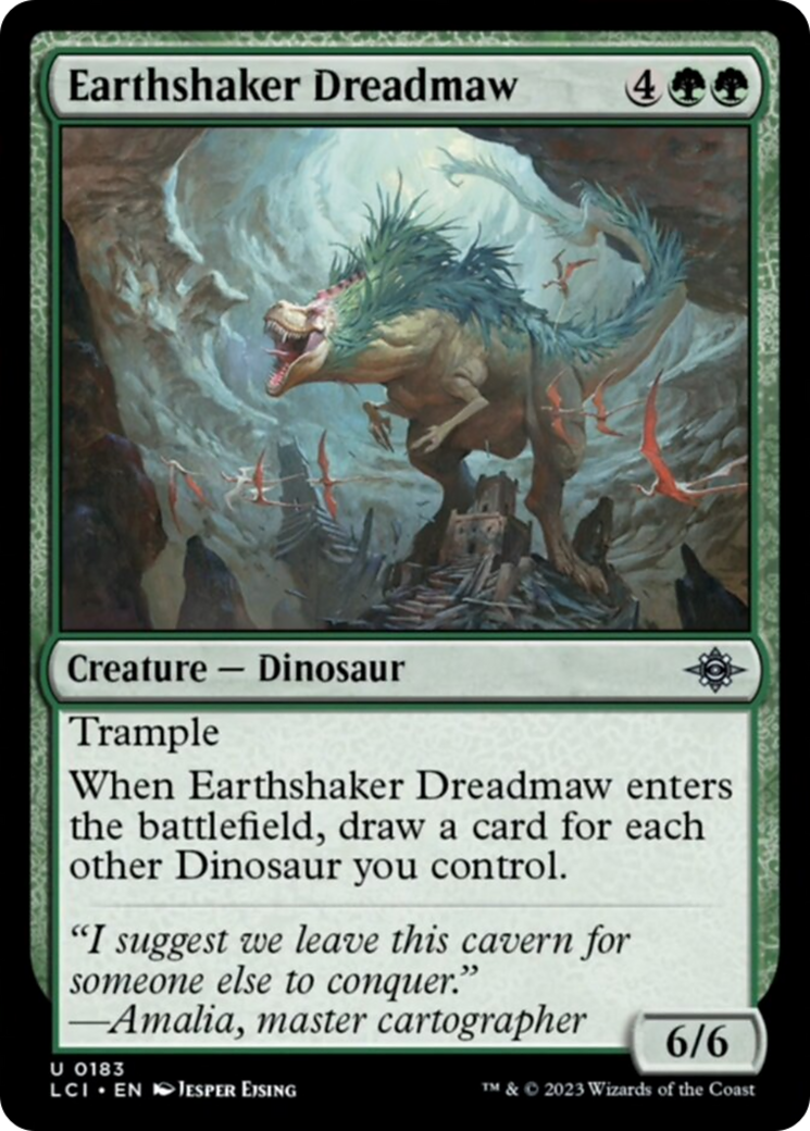 Earthshaker Dreadmaw [The Lost Caverns of Ixalan] | Golgari Games