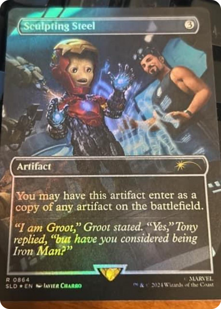 Sculpting Steel (Rainbow Foil) [Secret Lair Drop Series] | Local Legends