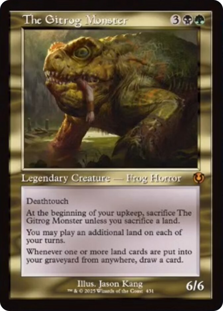 The Gitrog Monster (Retro Frame) [Innistrad Remastered] | Local Legends