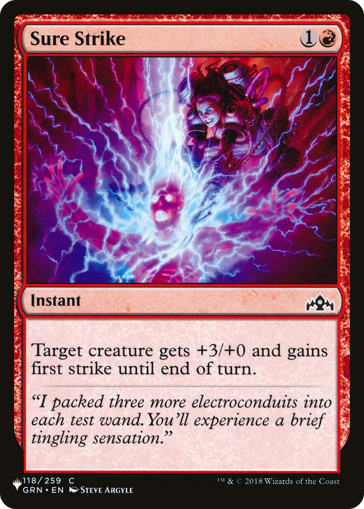 Sure Strike [The List] | Local Legends