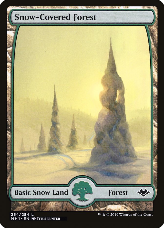 Snow-Covered Forest [Modern Horizons] | Golgari Games