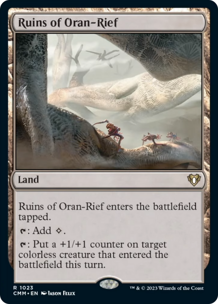 Ruins of Oran-Rief [Commander Masters] | Local Legends