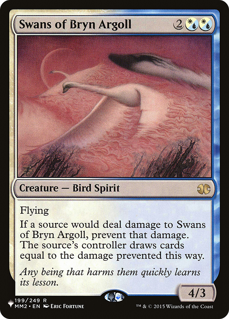 Swans of Bryn Argoll [The List Reprints] | Golgari Games