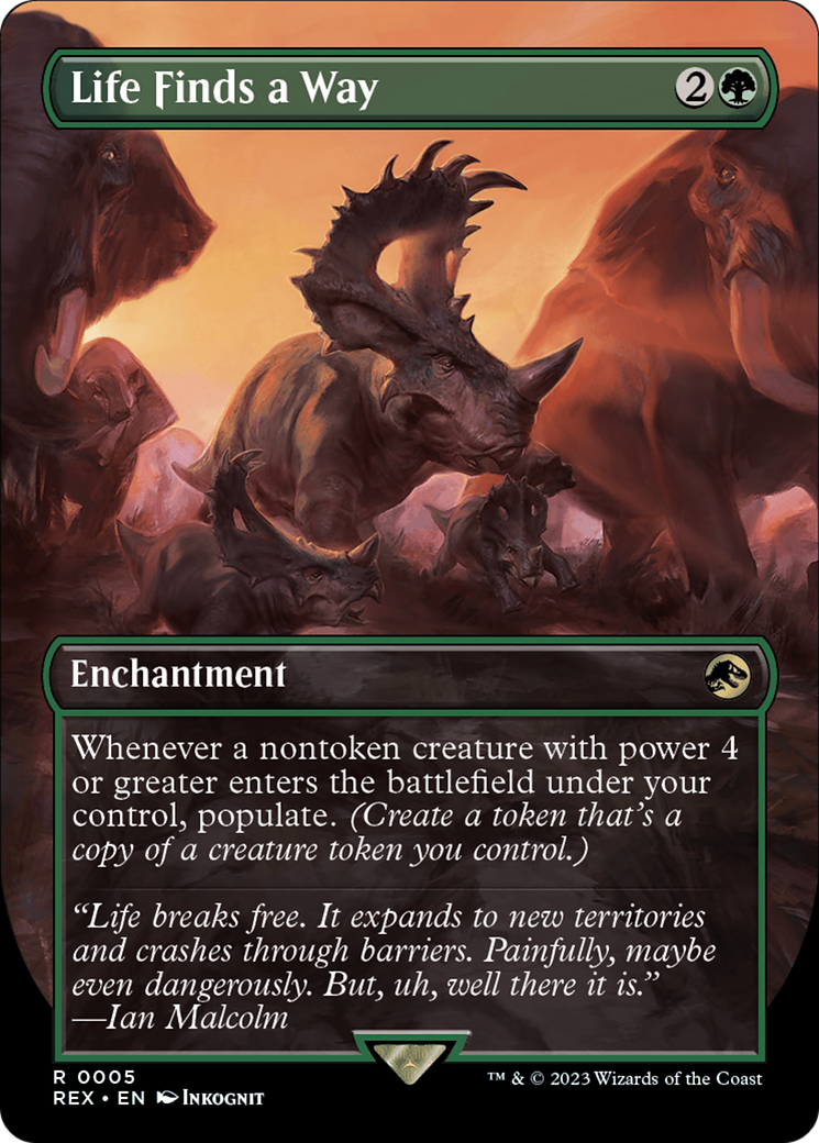 Life Finds a Way (Borderless) [Jurassic World Collection] | Local Legends