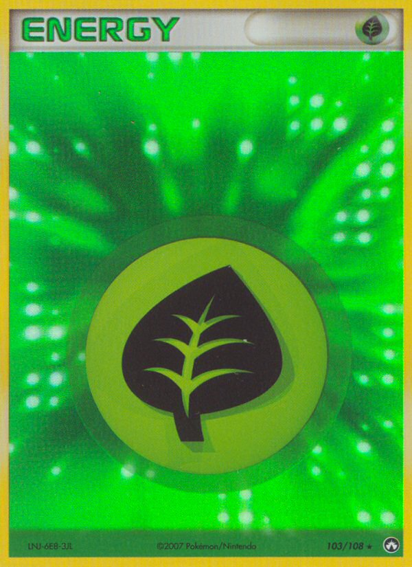 Grass Energy (103/108) [EX: Power Keepers] | Local Legends