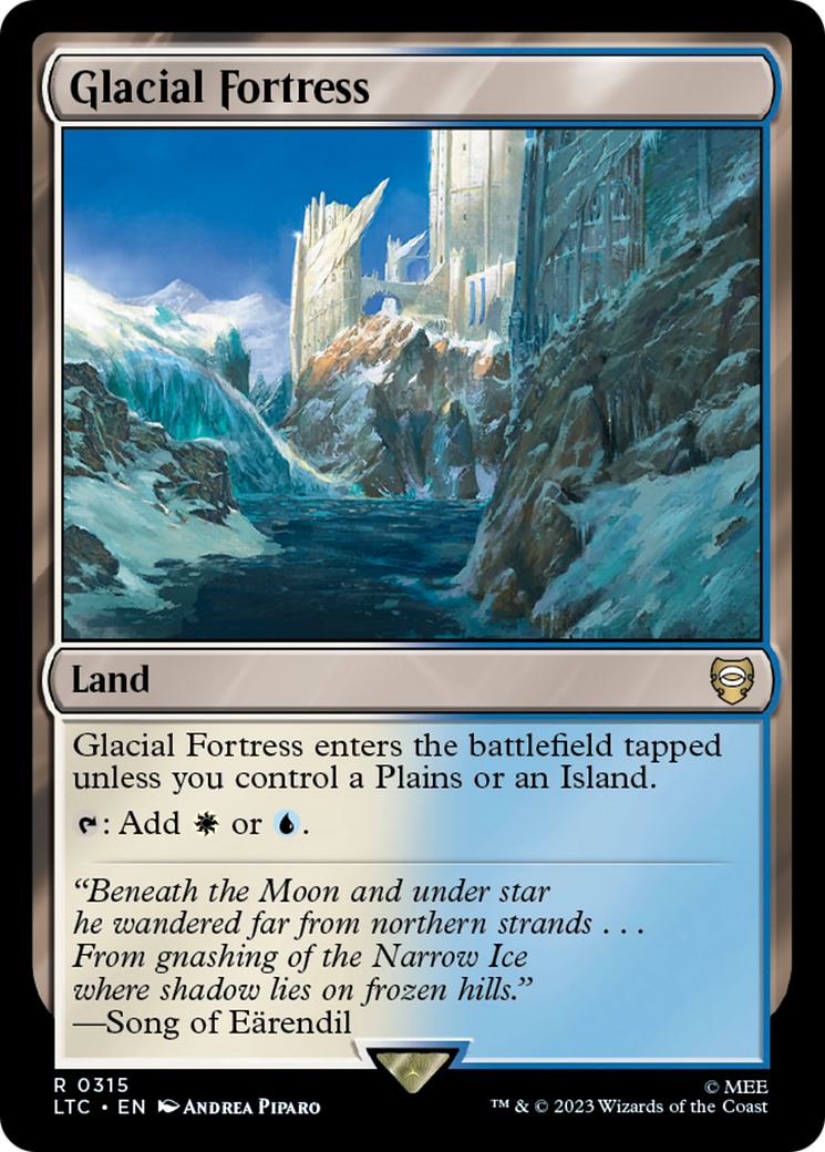 Glacial Fortress [The Lord of the Rings: Tales of Middle-Earth Commander] | Local Legends