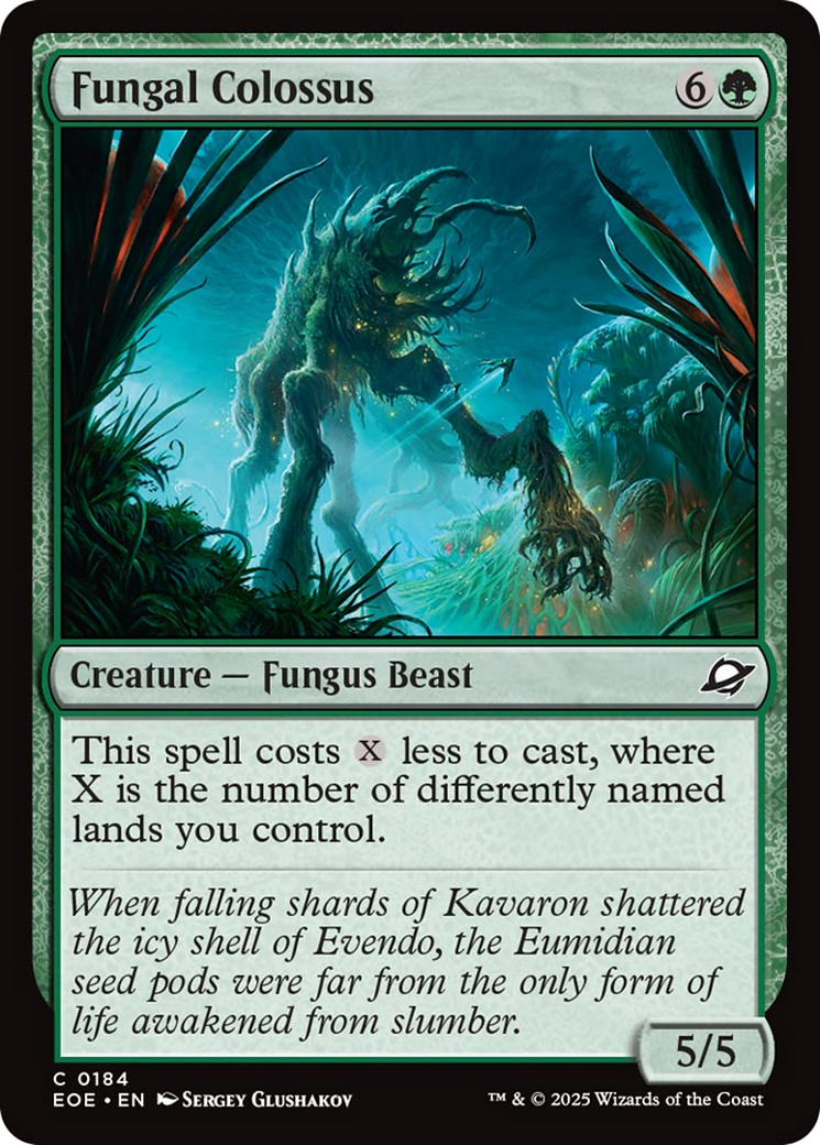 Fungal Colossus [Edge of Eternities] | Local Legends
