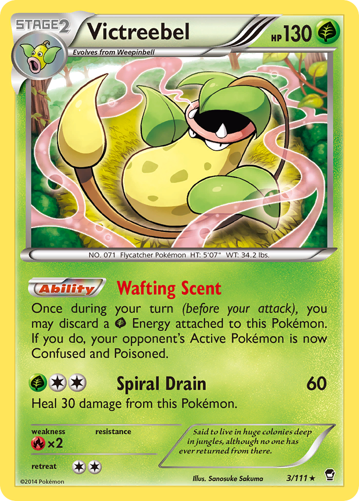 Victreebel (3/111) [XY: Furious Fists] | Local Legends