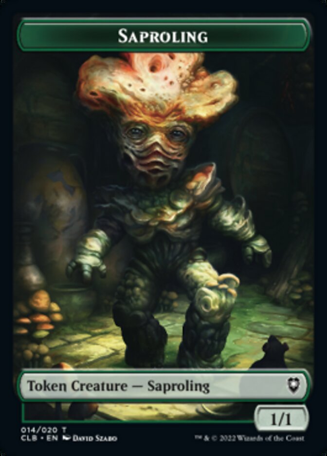 Saproling Token [Commander Legends: Battle for Baldur's Gate Tokens] | Local Legends