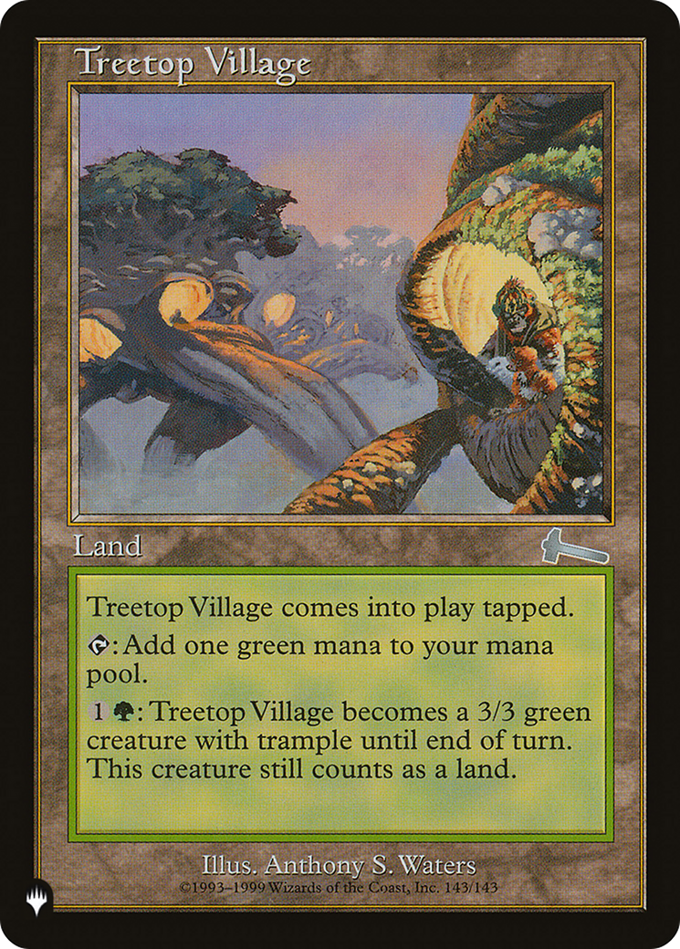 Treetop Village [The List] | Local Legends