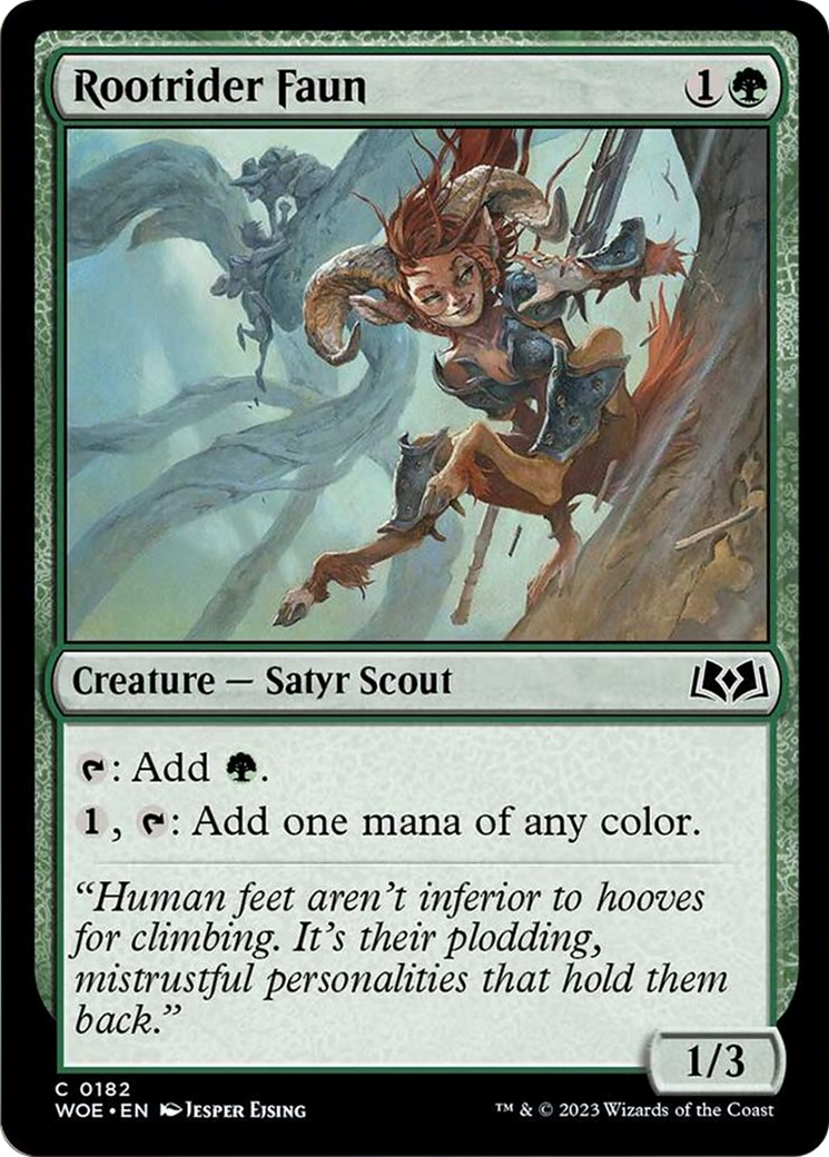 Rootrider Faun [Wilds of Eldraine] | Local Legends