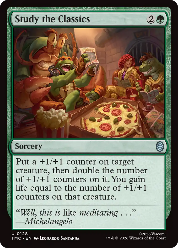 Study the Classics [Teenage Mutant Ninja Turtles Commander] | Local Legends