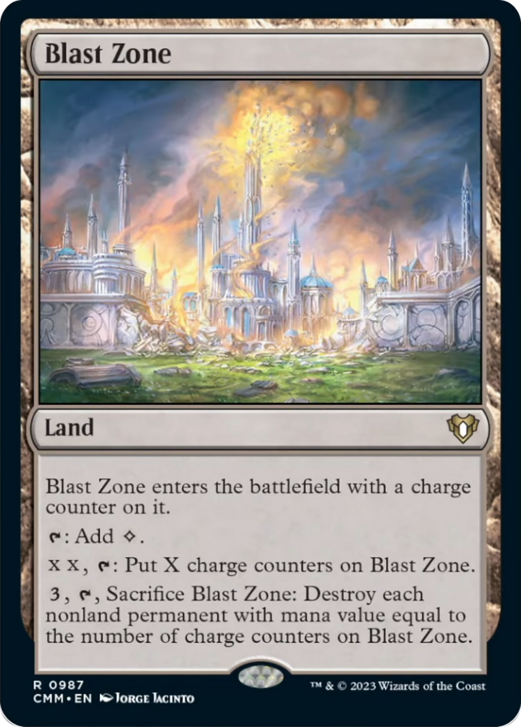 Blast Zone [Commander Masters] | Golgari Games