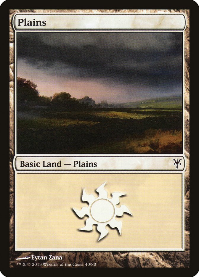 Plains (40) [Duel Decks: Sorin vs. Tibalt] | Local Legends