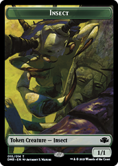 Insect // Cat (003) Double-Sided Token [Dominaria Remastered Tokens] | Local Legends