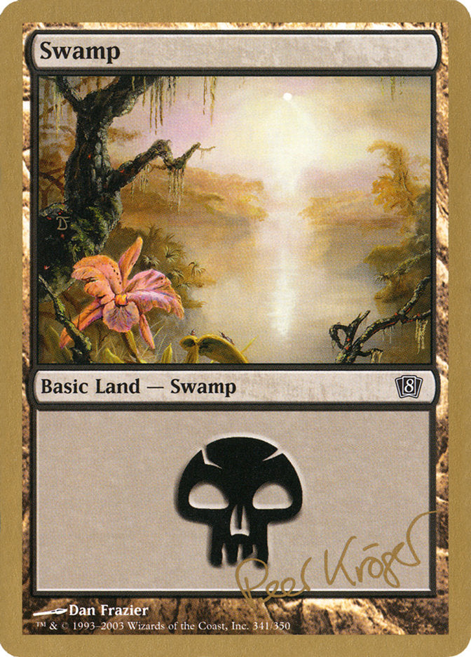 Swamp (pk341) (Peer Kroger) [World Championship Decks 2003] | Golgari Games