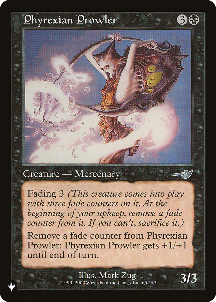 Phyrexian Prowler [The List] | Golgari Games