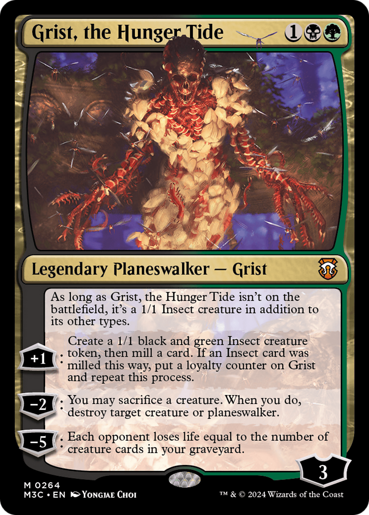 Grist, the Hunger Tide [Modern Horizons 3 Commander] | Local Legends
