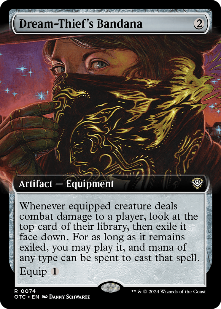Dream-Thief's Bandana (Extended Art) [Outlaws of Thunder Junction Commander] | Local Legends